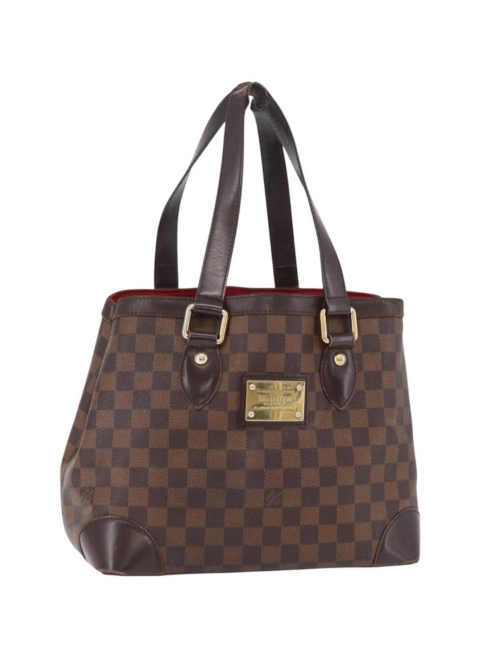 LOUIS VUITTON Damier Ebene Hampstead PM Tote Bag N51205